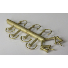 A357 1 attelage à vis factice et 1/2 accouplements de frein