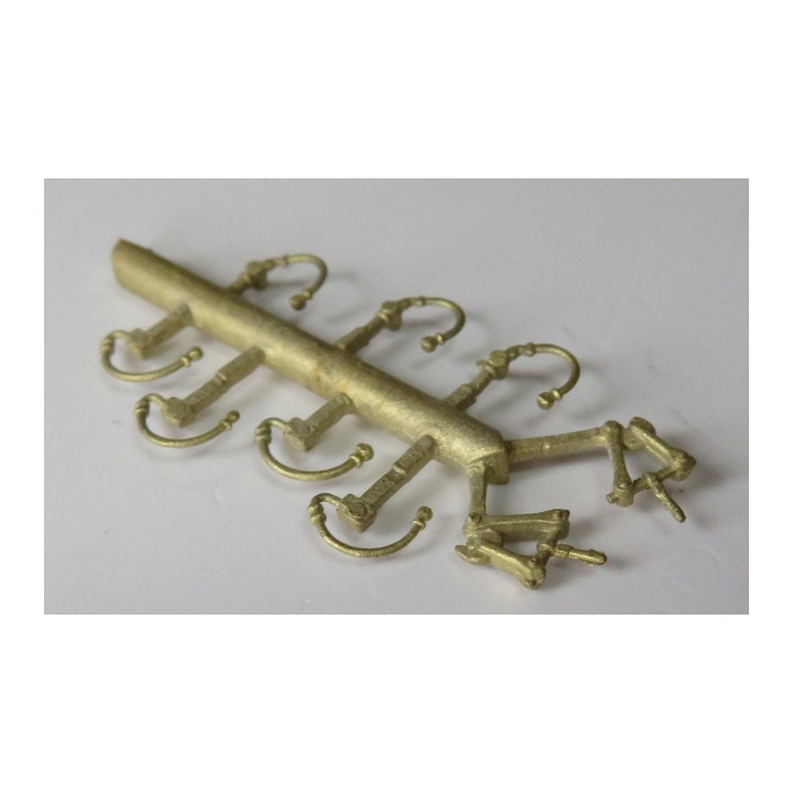 A357 1 attelage à vis factice et 1/2 accouplements de frein