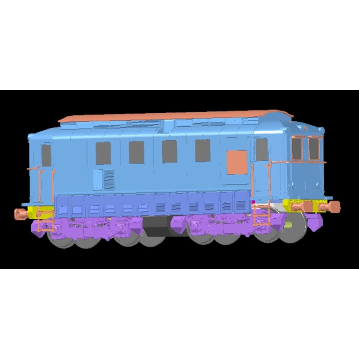 K034 locomotive 040DC1 BB60021 SNCF