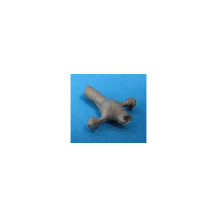 4 cloches de voiture postale (bronze)
