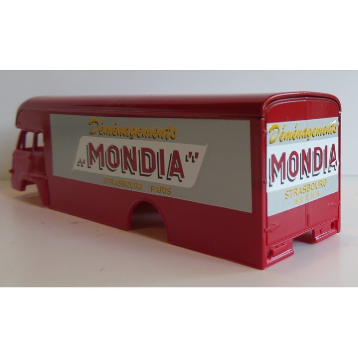 Déco Mondia pour camion démenagement