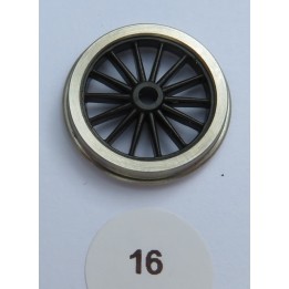 1 essieu de bissel à roues 14 rayons de 16mm