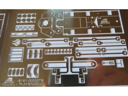 E161C kit chassis seul 030TB Coucou PLM et SNCF
