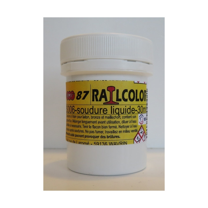 Soudure liquide étain plomb (30ml soit +/-100g)