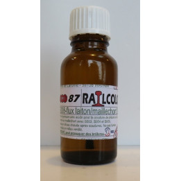 20ml de flux décapant pour métaux cuivreux avec pinceau applicateur