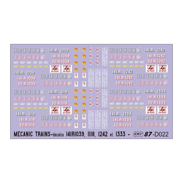 Planche déco 141R n 5