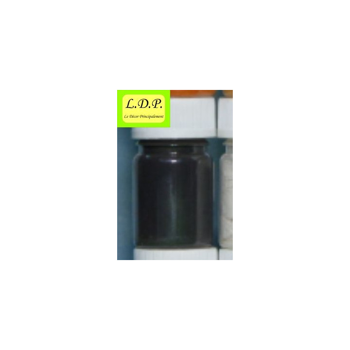 Terre à décor noir minéral