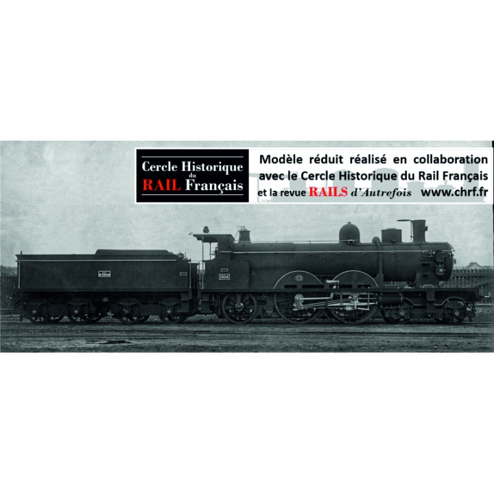 E134 kit 221 Atlantic Midi tender 20m3 à bogies