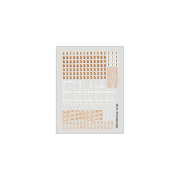 Planche déco chiffres de classes et inscriptions diverses