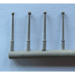4 mains montoires boule hauteur 9mm