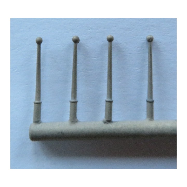4 mains montoires boule hauteur 9mm