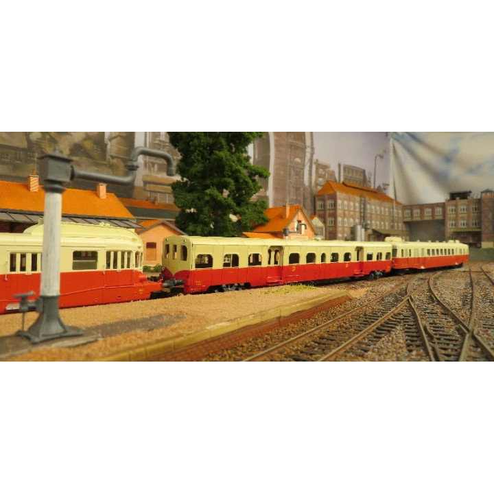 K158 remorque d'autorail XR8800 SNCF
