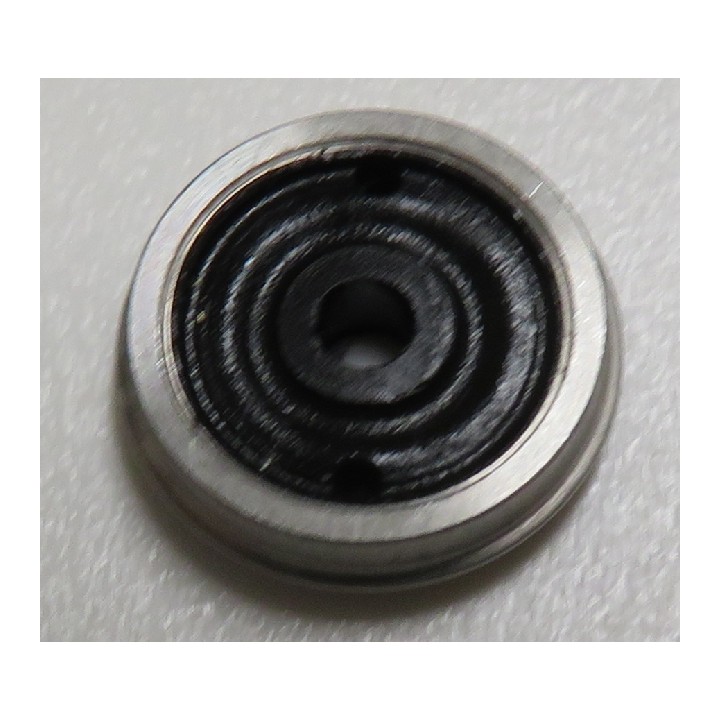 4 roues P87 pleines de 9,65mm seules