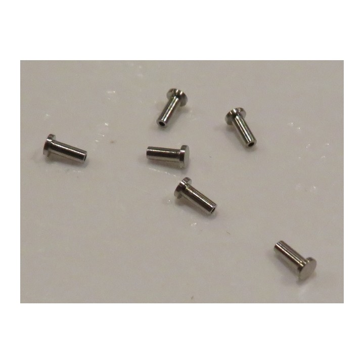 20 micro rivets Arcap pour embiellage 0,75x2mm