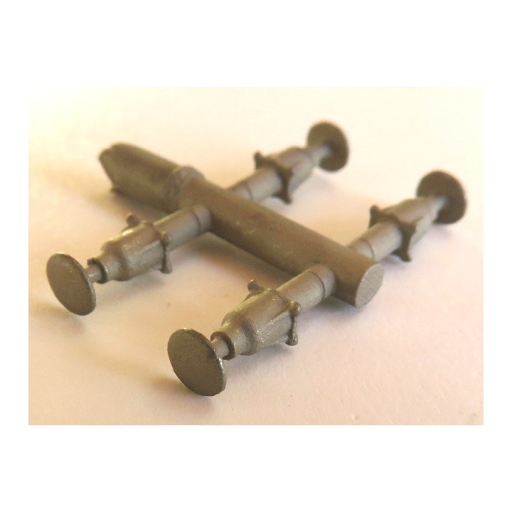 4 tampons ronds type Nord