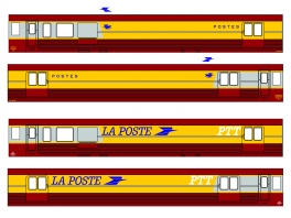 D813 marquages EAD Postal
