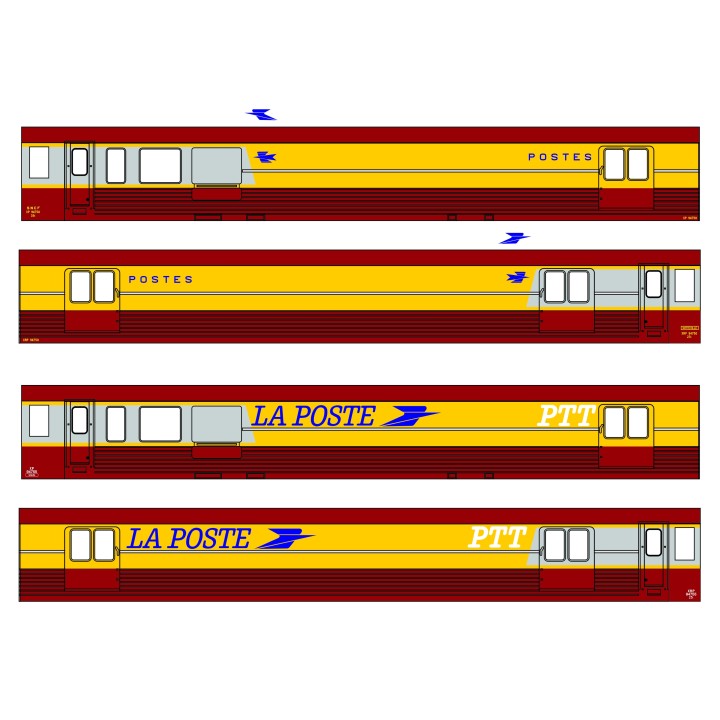 D813 marquages EAD Postal