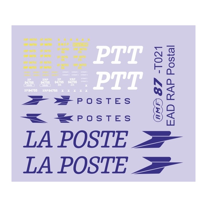 D813 marquages EAD Postal