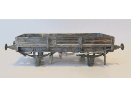 K309 Wagon plat à 2 essieux Nord de 4,60m en kit