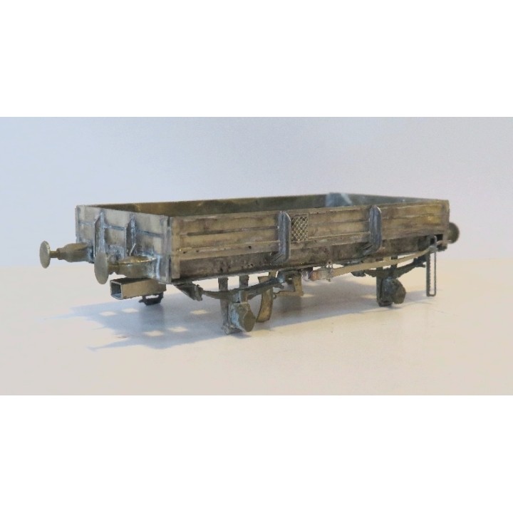 K309 Wagon plat à 2 essieux Nord de 4,60m en kit