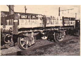 K309 Wagon plat à 2 essieux Nord de 4,60m en kit