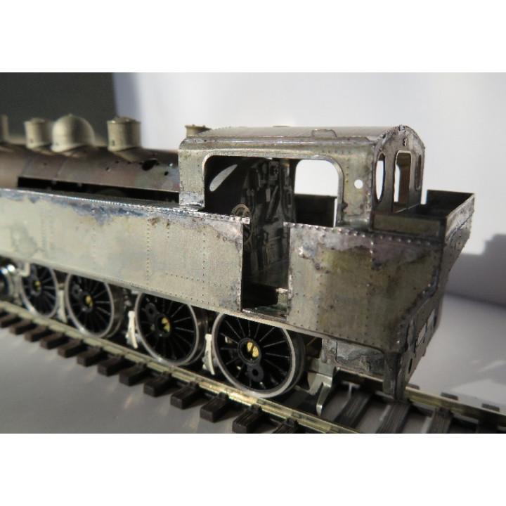K035 6- 240TA SNCF ex Midi prototype, la chaudière est tronquée!