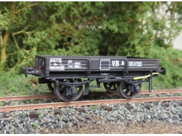 K309 Wagon plat à 2 essieux Nord de 4,60m en kit