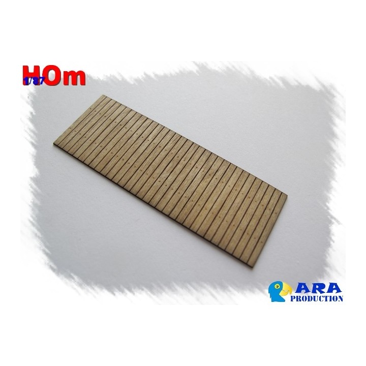 Plancher bois pour tombereau CFD REE