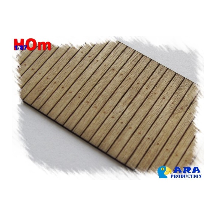 Plancher bois pour tombereau CFD REE