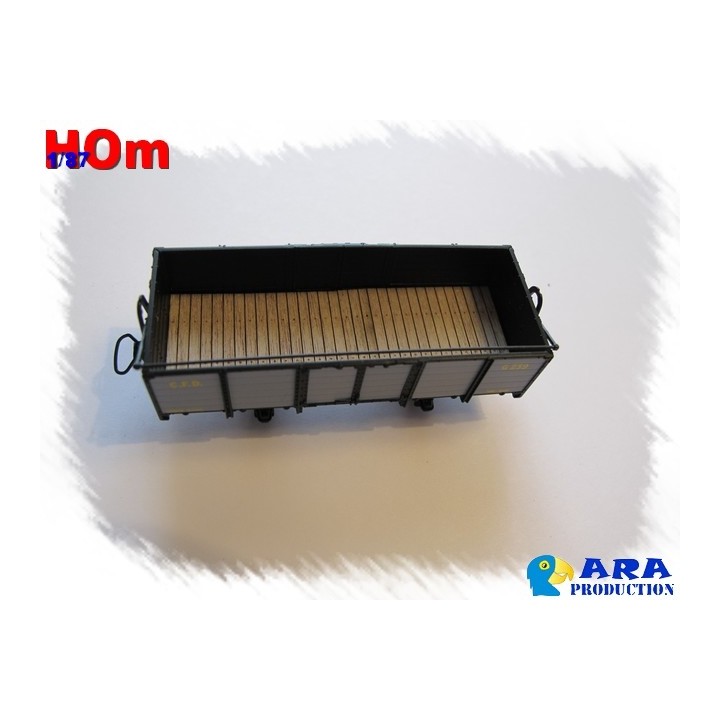 Plancher bois pour tombereau CFD REE
