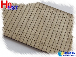 Plancher bois pour plat PLM REE