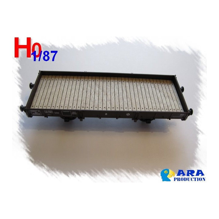 Plancher bois pour plat PLM REE