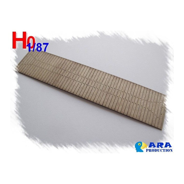 Plancher bois pour plat TP 6 ridelles REE