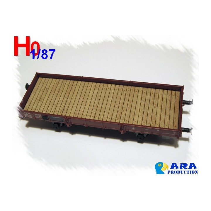 Plancher bois pour tombereau OCEM29 LSM