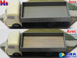 Plancher bois camion Panhard Movic REE