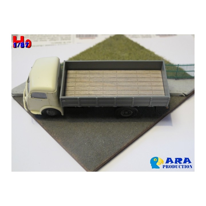 Plancher bois camion Panhard Movic REE