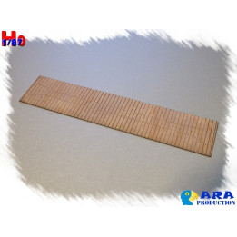 Plancher bois pour tombereau TP REE