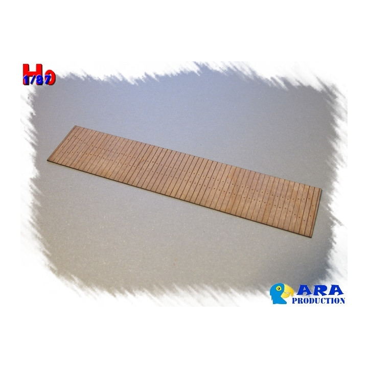 Plancher bois pour tombereau TP REE