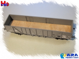 Plancher bois pour tombereau TP REE