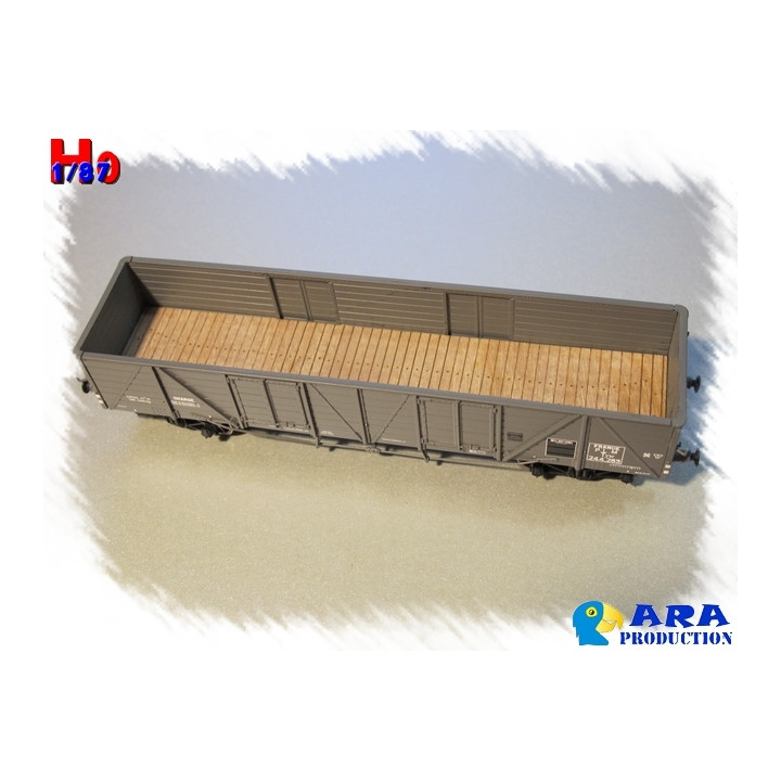 Plancher bois pour tombereau TP REE