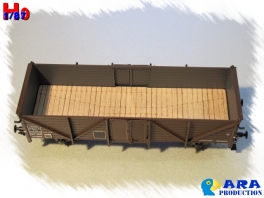 Plancher bois pour tombereau Klagenfurt Exact-Trains