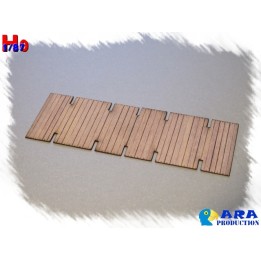 Plancher bois pour tombereau 4 portes PLM REE