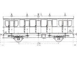 K161  Voiture Est 2 essieux portières et toilettes type A4t