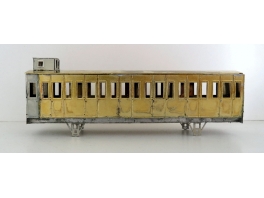 K169  Voiture Est 2 essieux portières, avec custodes, type C6f