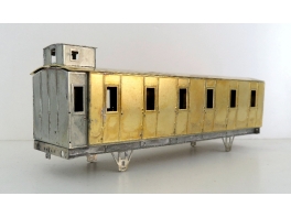 K168  Voiture Est 2 essieux portières, sans custodes, type C6f