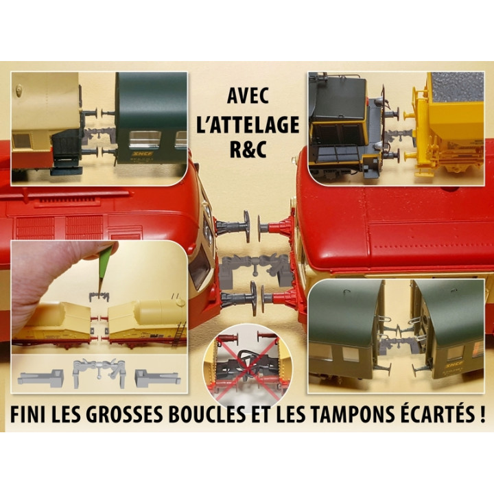 5 barres d'attelages Régions & Compagnie