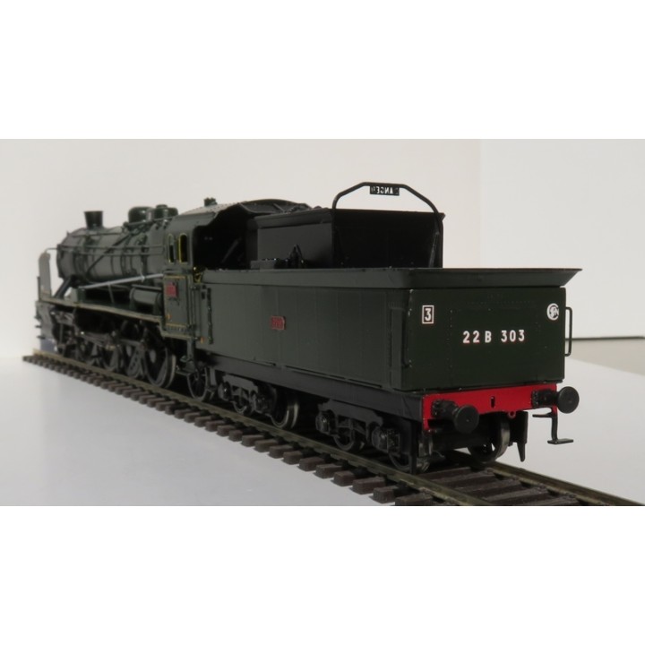 E109 kit 3-141C tender 22B Etat et SNCF