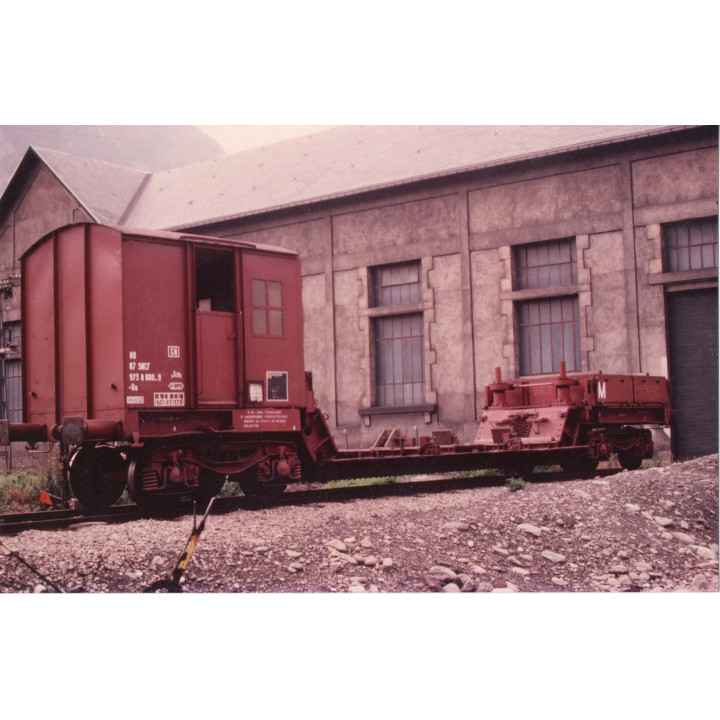 K316 wagon porte transfo SNCF