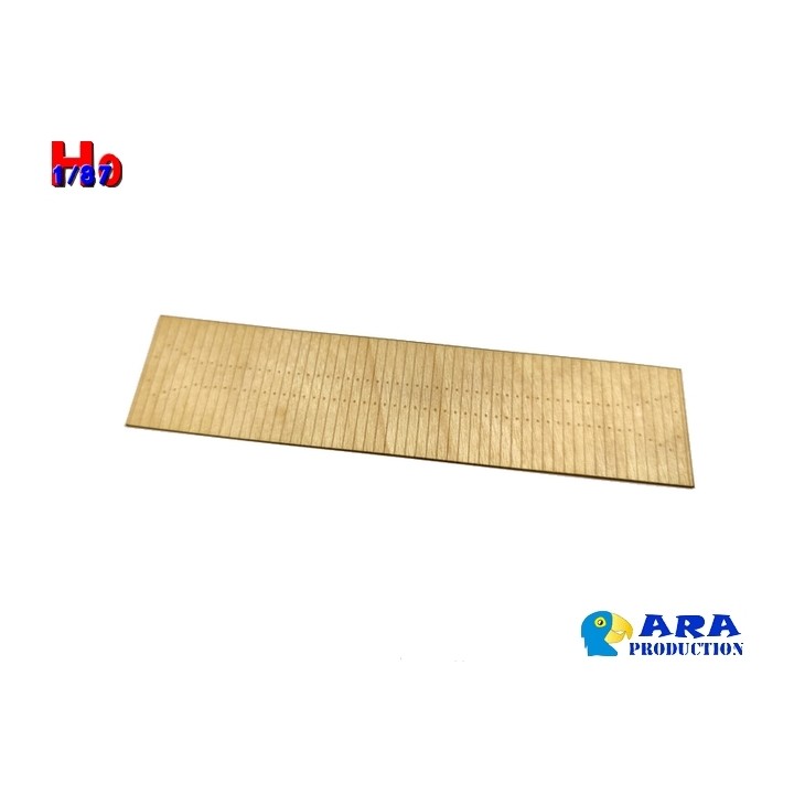 Plancher bois pour plat TP Fleischmann/Roco