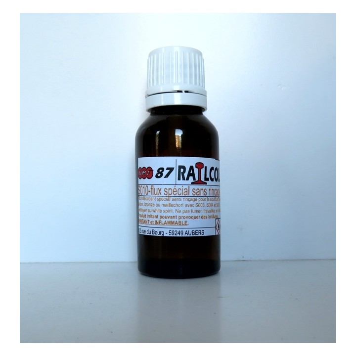 20ml de flux décapant pour métaux cuivreux sans rinçage